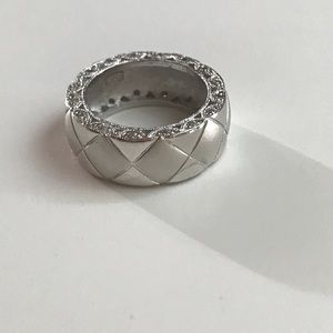 14 K Gold Plated and CZ Ring